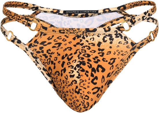 String de bain léopard UNLEASHED Andrew Christian - Taille XS - Maillots de  bain homme... | bol