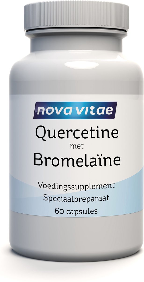 Goedkoopste Nova Vitae - Quercetine - met - bromelaïne - 60 capsules