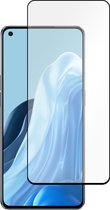 Cazy Screenprotector Oppo Reno 7 Full Cover Tempered Glass - Zwart