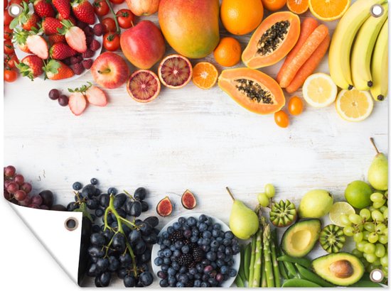 Décoration de Jardin Fruit Arc-en-ciel Fraise Raisin