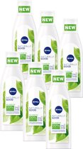 NIVEA Naturally Good Reinigingsmelk - Gezicht Wassen - 6 x 200ml - Voordeelverpakking