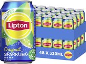 Lipton Ice Tea Sparkling - 48 x 330 ml - Voordeelverpakking