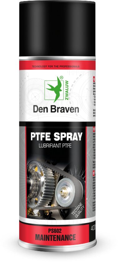 DENB spray spuitbus Zwaluw, transp, spray teflon - Den Braven