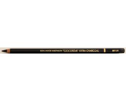 Koh-I-Noor houtskoolpotlood zwart 8811/4 hard