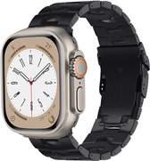 Bracelet de montre intelligente en titane - Convient pour Apple Watch bande de grain de titane - noir - Bracelet de montre / bracelet / bracelet Strap-it - Taille: 38 - 40 - 41 mm
