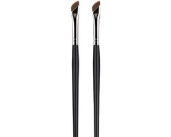 Foto: Wisegoods premium eyeliner borstel set borstels makeup make up kwasten make up kwast kwastjes ogen oog penselen 2st