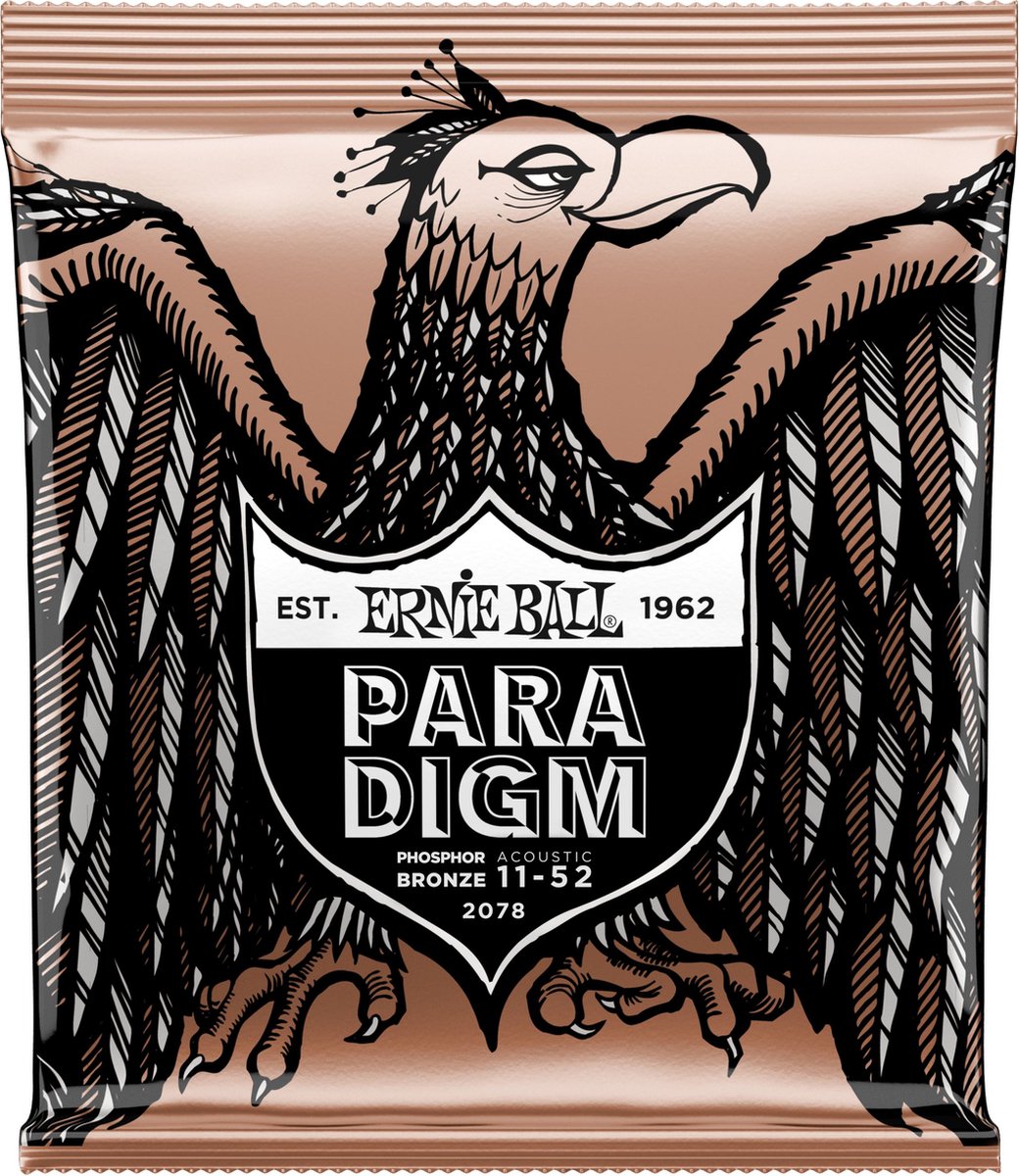 Ernie Ball EB2078 Paradigm Acoustic 11-52 - Akoestische gitaarsnaren