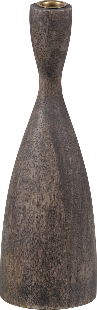WOOOD Exclusive Rosa Kandelaar - Hout - Bruin - 28x9x9 brown