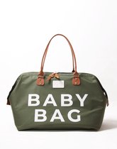 Fume London - Baby Bag - Luiertas - Verzorgingstas met isoleervakken - Tote - Reistas - Schoudertas - Kraamcadeau -Stijlvolle Multifunctionele Mommy Bag- Waterproof FB3207