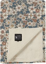 Mies & Co Baby Soft Teddy Wiegdeken - Wild Flower Rust 70 x 100 cm MCA16462