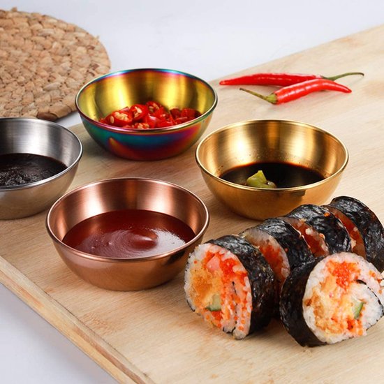 Edo Japan - Aogurno - Japans Sushi Servies Set - 6-Delig - 2 Persoons - sterke kwaliteit - gemaakt in Japan - Toko Azia
