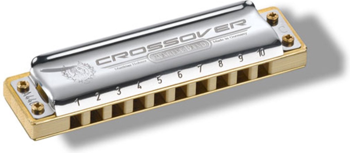 Hohner Marine Band "Crossover" D - Diatonische mondharmonica