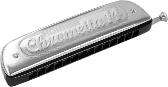 Hohner Chrometta 14 C 56-Töne - Chromatische mondharmonica