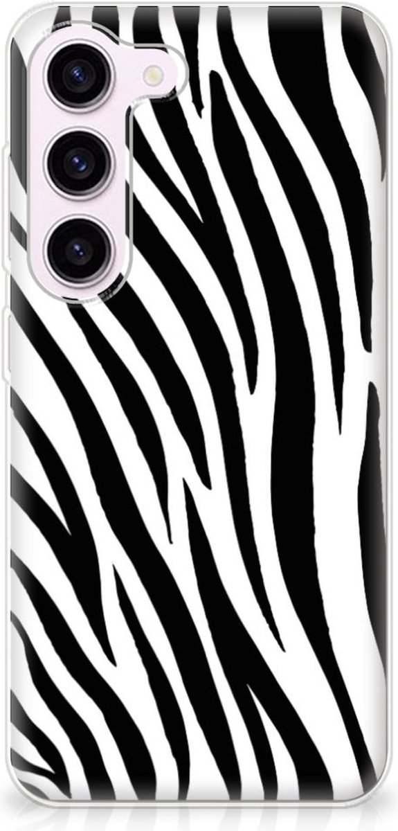 Samsung Galaxy S23 TPU Hoesje Zebra