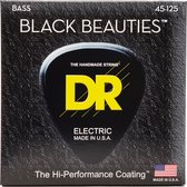 DR 5er bas 45-125 Extra-Life zwart Beauties BKB5-45 - Snarenset voor 5-string basgitaar