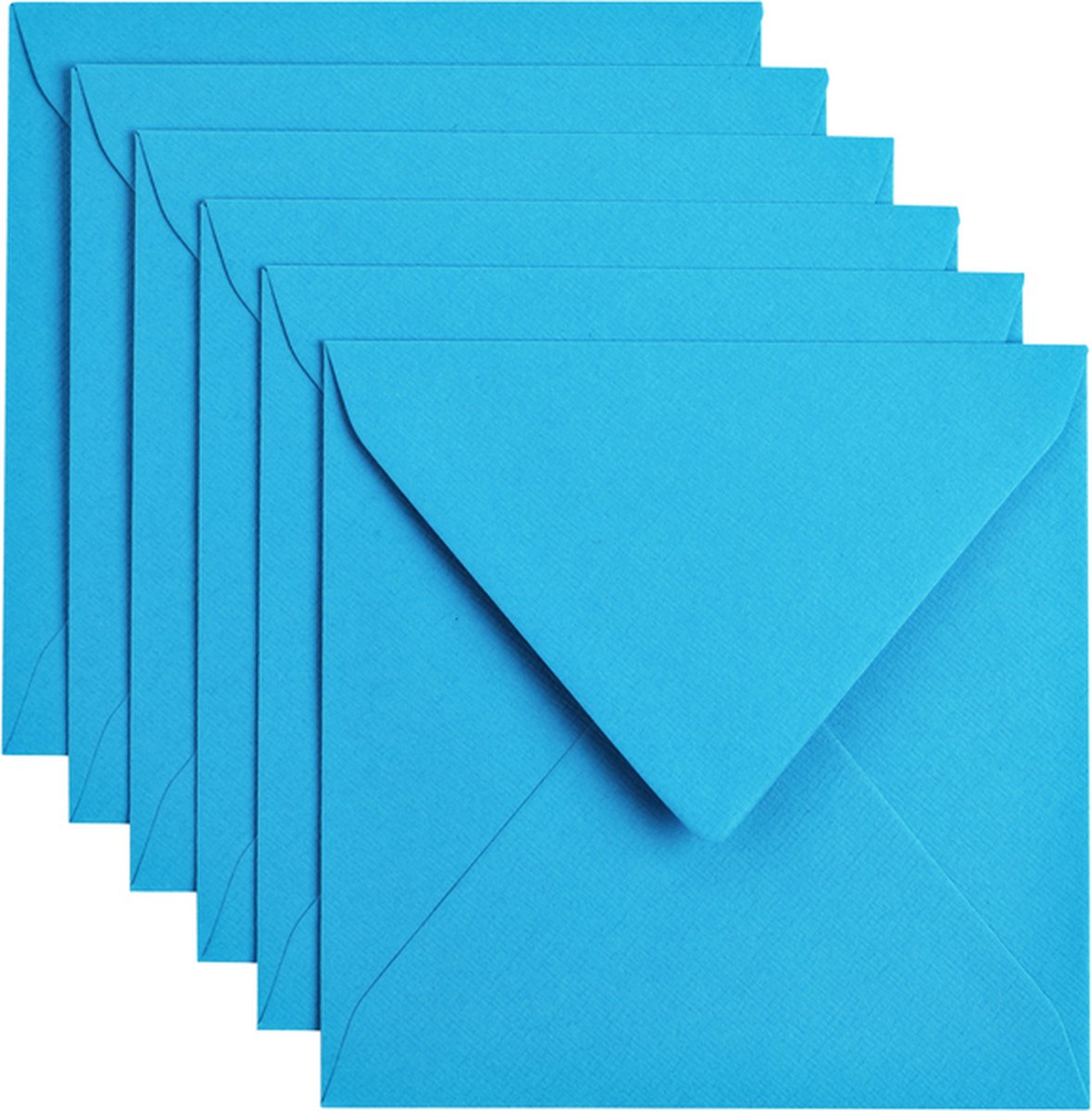 Envelop papicolor 140x140mm hemelsblauw | Pak a 6 stuk