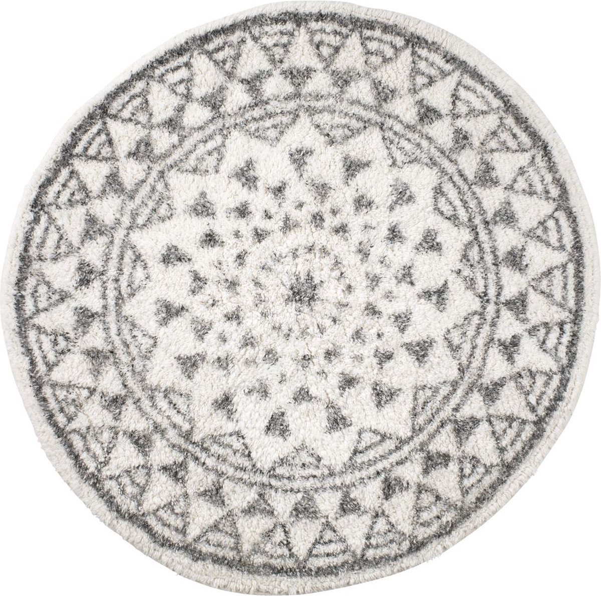 Svenlars Badmat - Berber kantoen - Antislip - Rond - 65cm - Svenlars