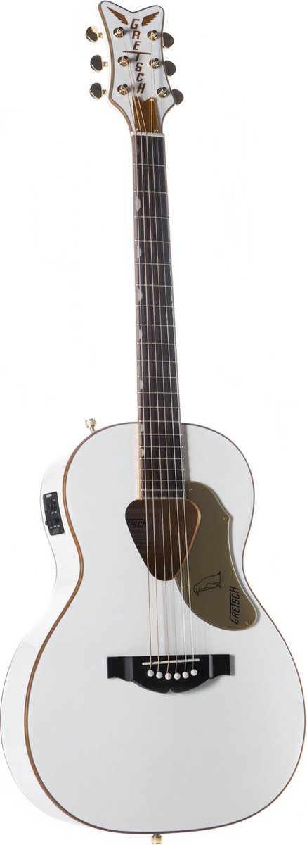Gretsch G5021WPE Rancher Penguin White parlour/folk gitaar