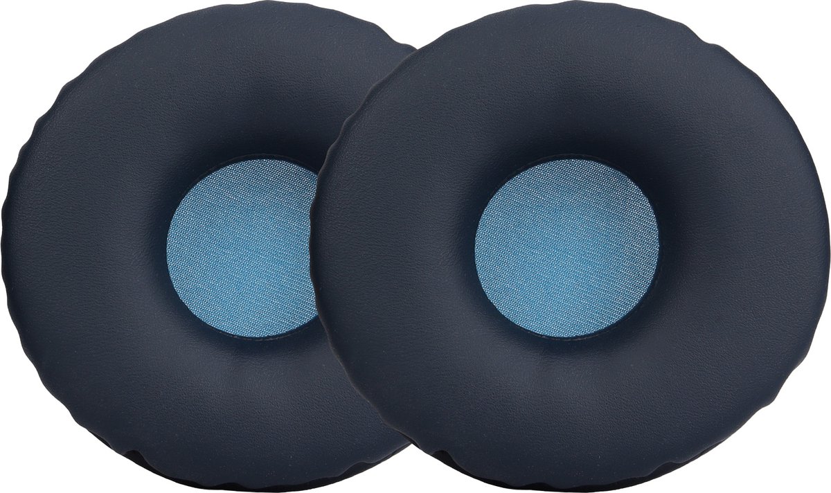 kwmobile 2x oorkussens geschikt voor Sony WH-XB700 - Earpads voor koptelefoon in donkerblauw