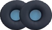 kwmobile 2x oorkussens geschikt voor Sony WH-XB700 - Earpads voor koptelefoon in donkerblauw