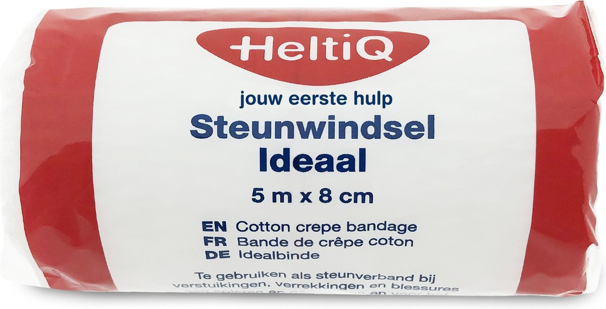 Goedkoopste Heltiq Steunwindsel Ideaal - 5 m x 8 cm - Verband