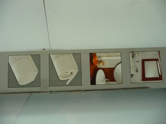 Lampe de salle de bain Lugano fluorescente 13 watts avec douille et  interrupteur