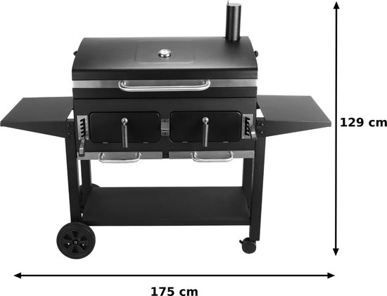 Strattore Charbon de Bois Réglable XL Barbecue au Charboarbecue sur Strattore Charbon de Bois Réglable XL Barbecue au Charboarbecue sur