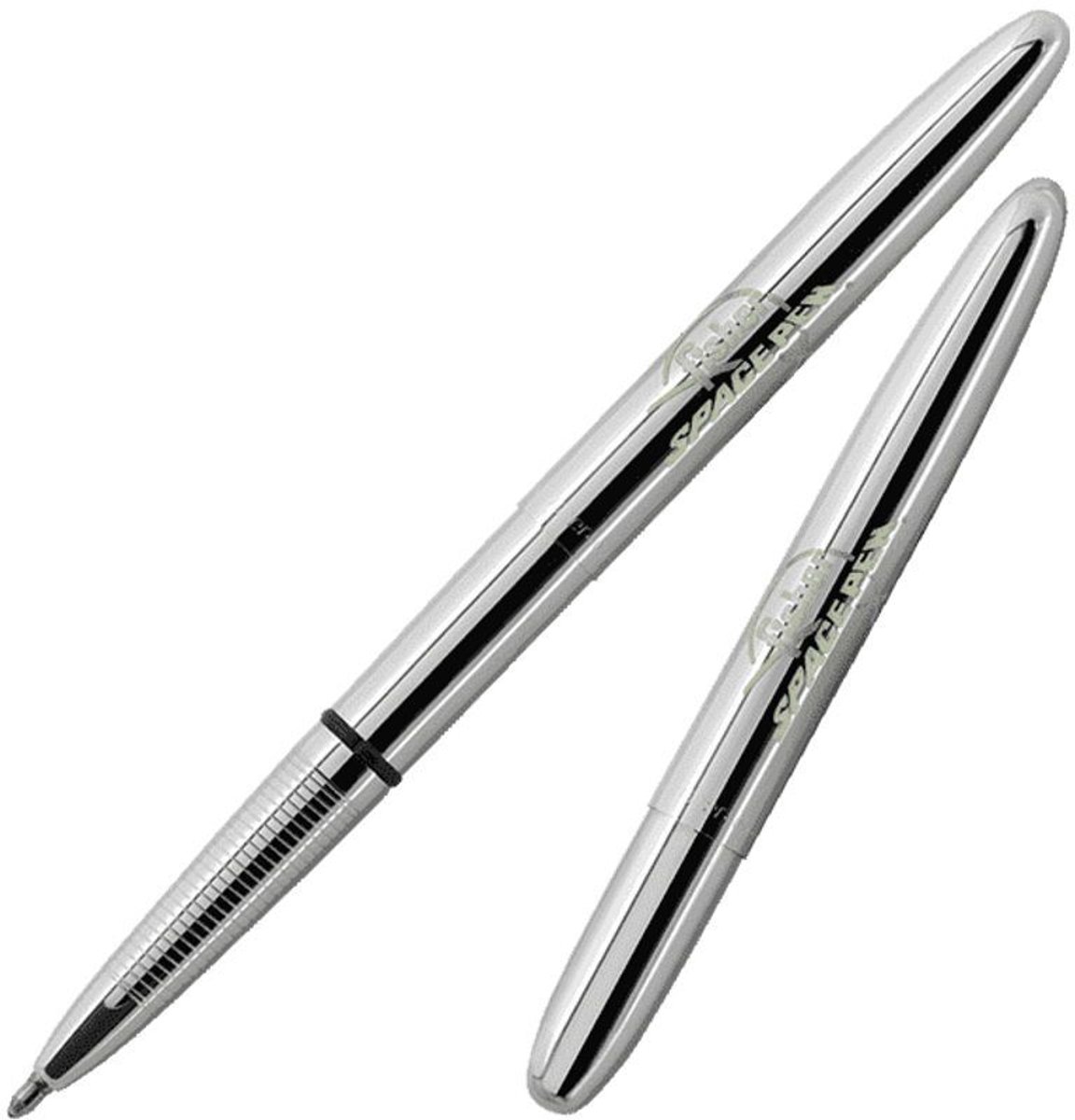 Originele Fisher Space Pen Bullet Space Pen, Chroom, Fisher Logo (#400)