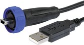 Adapter voor USB-connector 2.0 - IP68 Stekker, recht PX0441/2M00 USB A/Mini USB B PX0441/2M00 Bulgin 1 stuk(s)