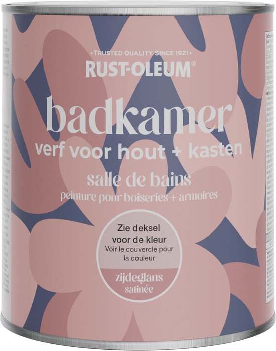 Rust-Oleum Bleu clair Salle de bain Peinture pour bois et armoires Satin Gloss - Poudre Bleu 750 ml