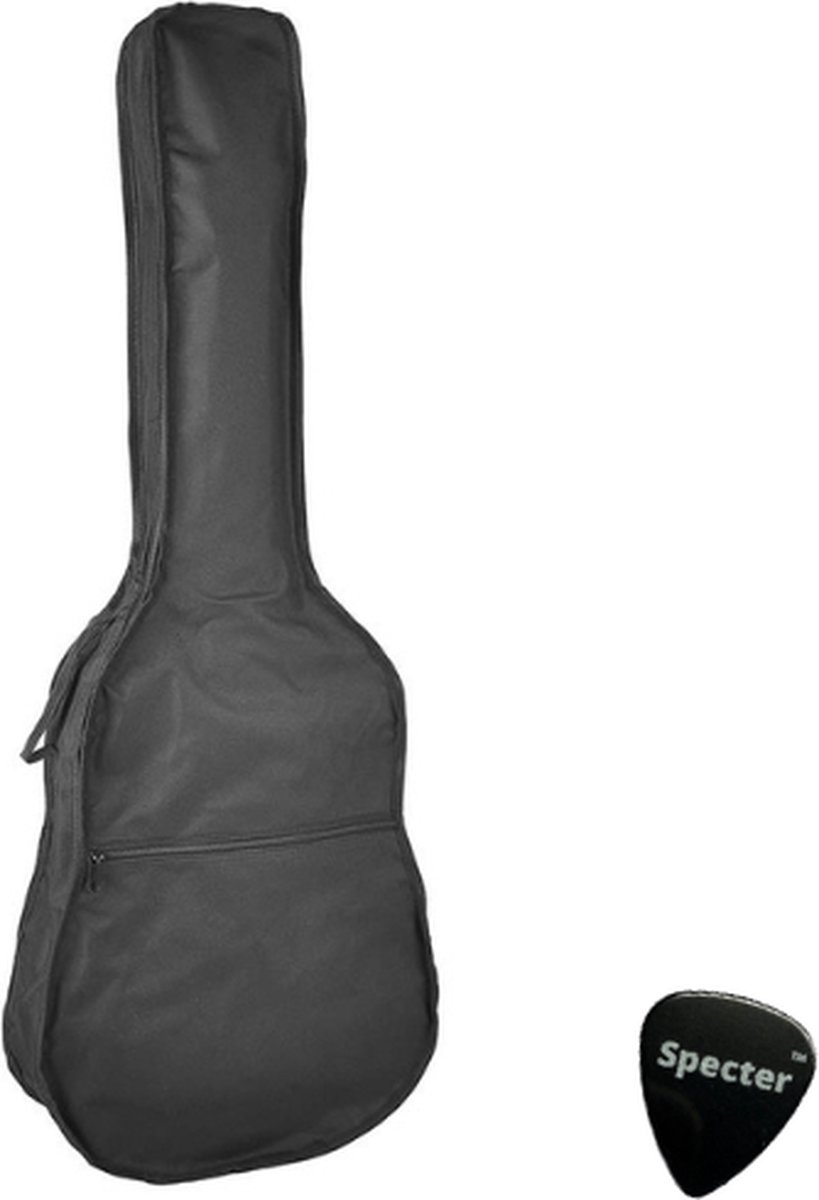 Boston Klassieke Gitaartas | 3/4 | Gigbag | Met Specter Plectrum | Gitaarhoes
