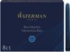 Cartouches d'encre Waterman Bleu 1x8 cartouches d'encre longues