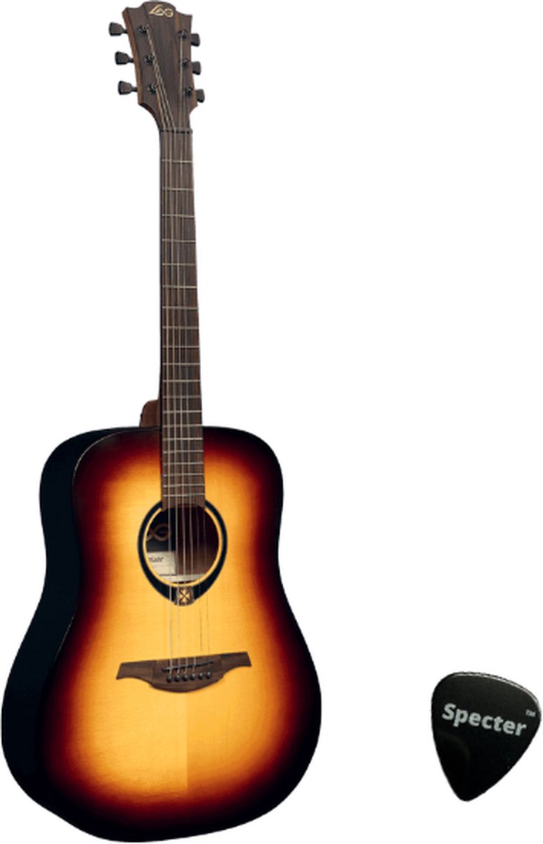 Lag Akoestische Gitaar | Dreadnought | Warme Sound Met Specter Plectrum