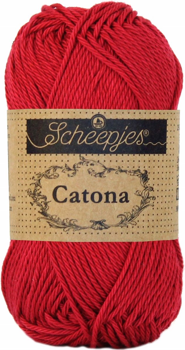 Scheepjes Catona 25gr - 192 Scarlet