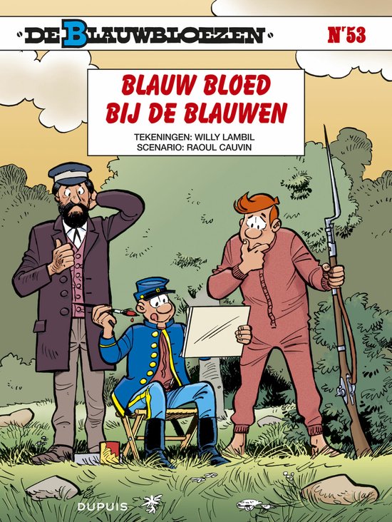 Cover van het boek 'Blauw Bloed Bij De Blauwen'