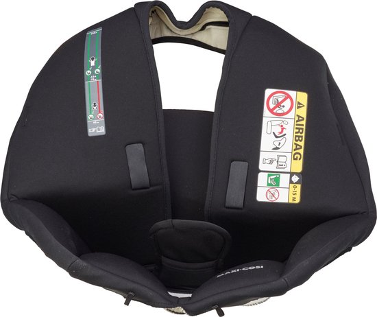 Maxi-Cosi Mica Bekledingset voor de Mica Autostoel (Authentic Black) van Maxi-Cosi — afbeelding 5