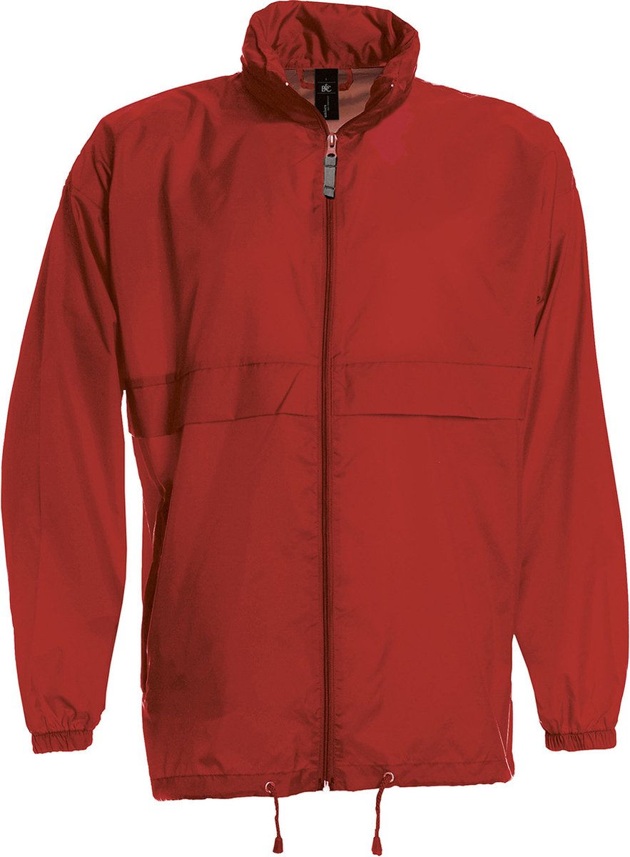 Windjas ‘Sirocco Men Windbreaker’ B&C Collectie Rood