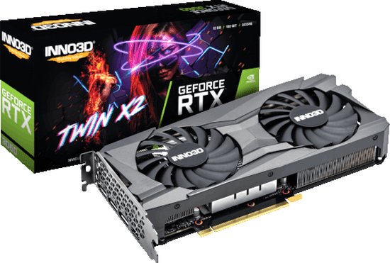 Inno3D GEFORCE RTX 3060 TWIN X2, GeForce RTX 3060, 12 GB, GDDR6, 192 Bit, 7680 x 4320 Pixels, PCI Express x16 4.0