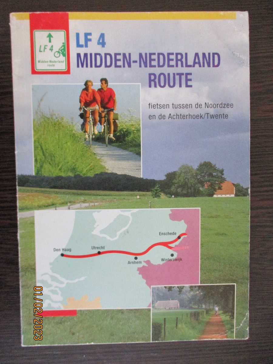 LF 4 Midden-Nederland route, Ad Snelderwaard | 9789072930026 | Boeken |  bol.com