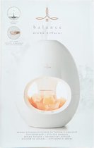 Aroma diffuser met ledlicht incl. 500 gram Himalayazout brokken - Luchtbevochtiger - Humidifier - Aromadiffuser - Balance