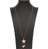 Fashion Jewelry Glitter Star ketting 80cm - Valentijn - Valentijn voor haar