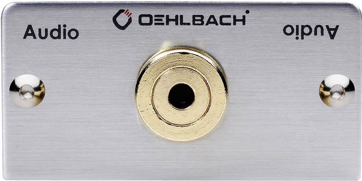 Oehlbach PRO IN MMT-C AUDIO-35 Jackplug Multimedia-inzet Met Y-kabel