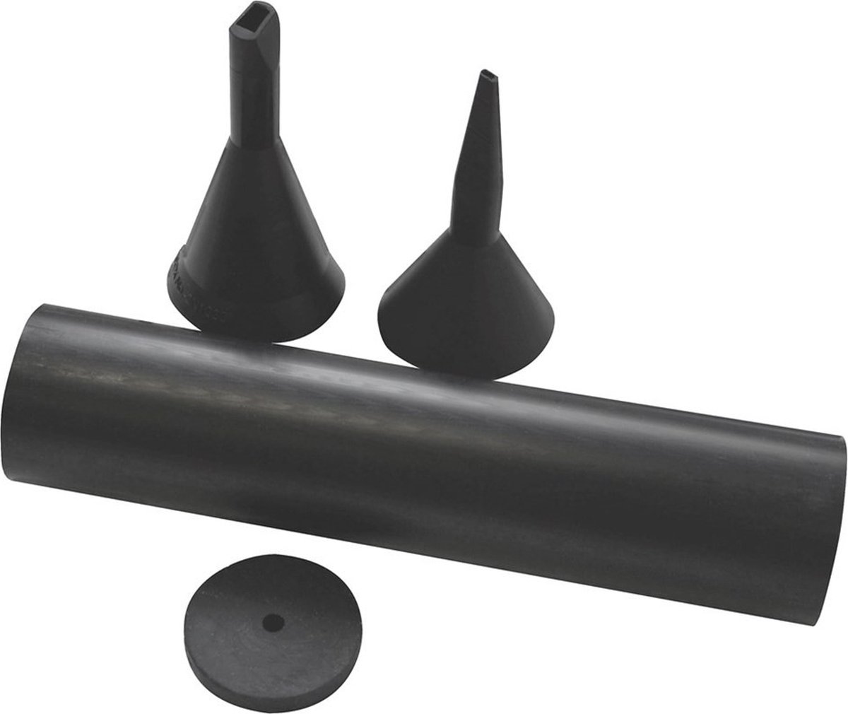 Koker + 2x spuitmond Tbv Mortel