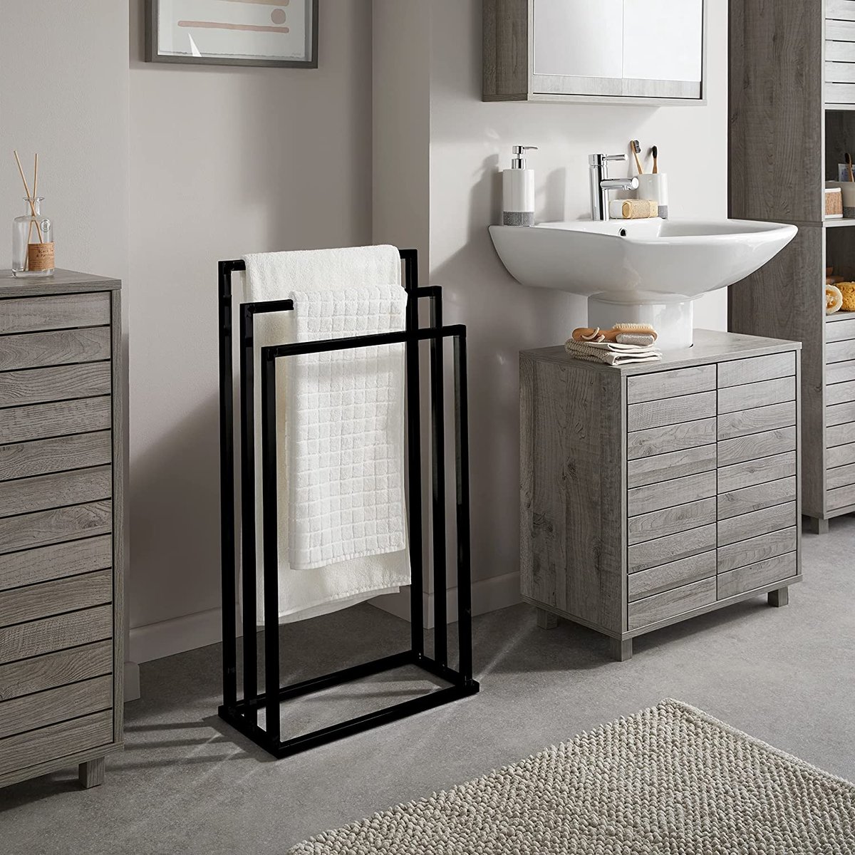 Handdoekhouder - Handdoekstang – Handdoekrek – Badkamer accessoires