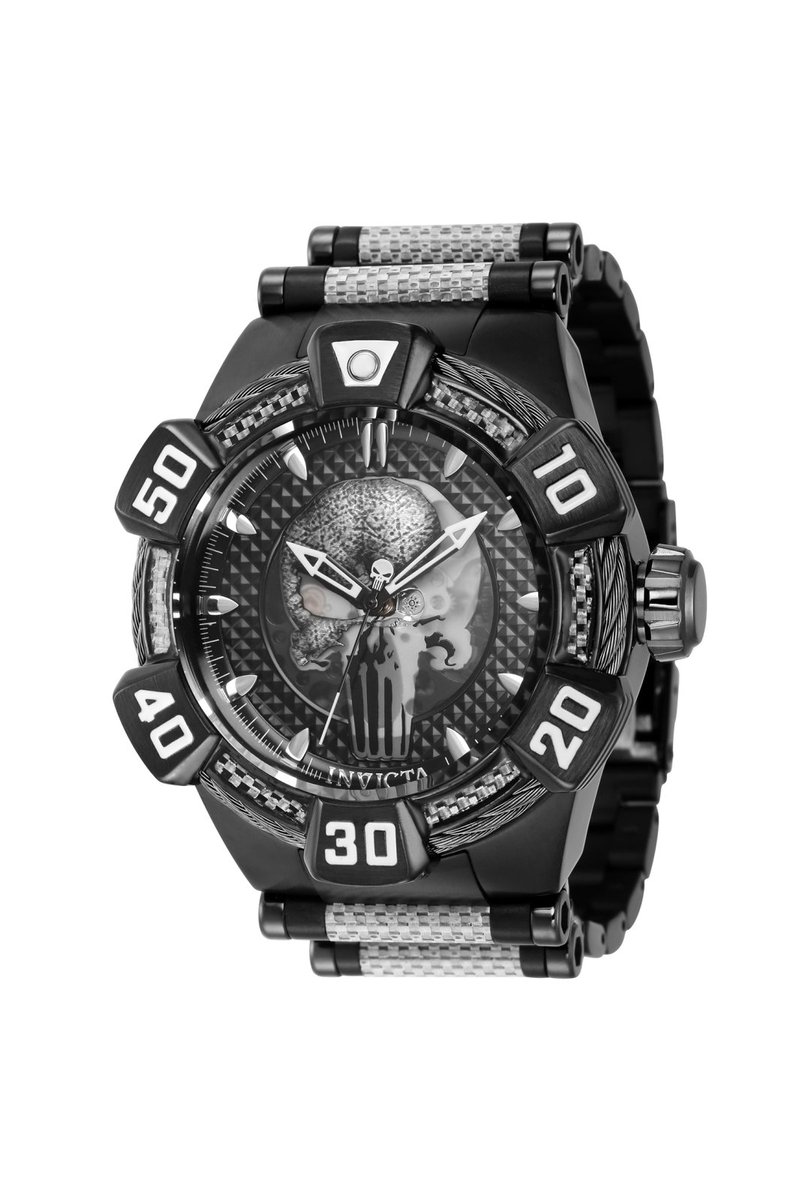 Invicta Marvel - Punisher 41003 Automatisch Herenhorloge - 52mm