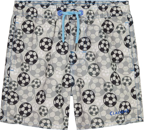 Claesen's® - Jongens Loose Fit Swimshort - Football - 100% Polyester