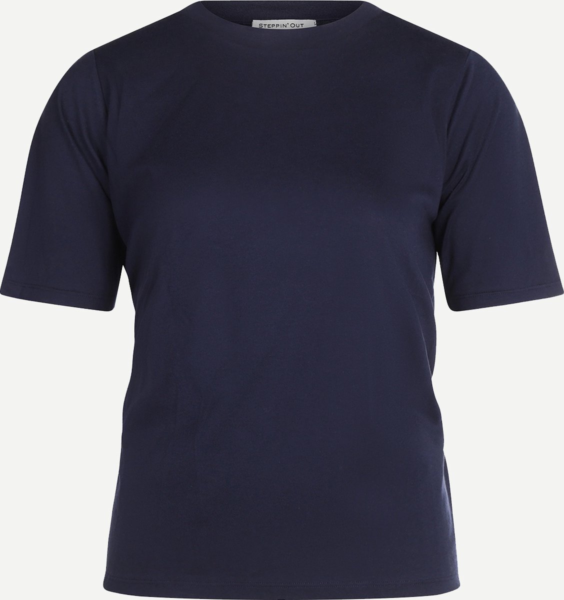 Steppin' Out Lente/Zomer 2023 T-shirt Alison T-shirt Vrouwen - Regular fit - Katoen - Blauw (XL)