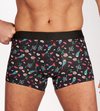 Hom Korte short - i004 Black - maat S (S) - Heren Volwassenen - Polyamide- 402507-i004-S