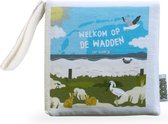 Zacht babyboekje Waddeneilanden - 100% katoen - fairly made - in mooie geschenkverpakking - duurzaam en origineel kraamcadeau