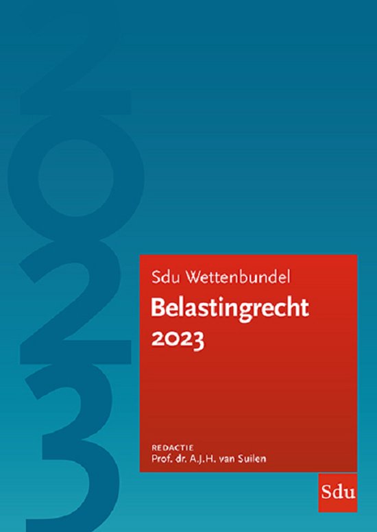 Educatieve wettenverzameling Sdu Wettenbundel Belastingrecht 2023